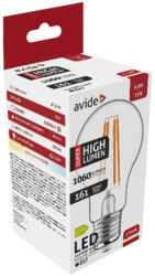Avide Led Filament Globe 6.6W E27 A60 Ww 2700K Super High Lumen (ABLFG27WW-6.6W-SHL)