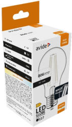 Avide Led White Filament Globe 7W E27 Nw 4000K (AWLFG27NW-7W) - lumtech