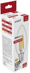 Avide Led Filament Candle 6.5W E14 Ww 2700K High Lumen (ABLFC14WW-HL-6.5W)