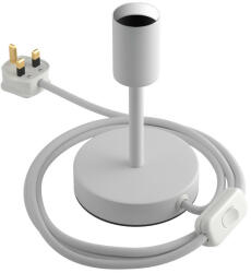 Creative-Cables Alzaluce - fém asztali lámpa UK dugóval (ABM21E10VBOLINBRM01)