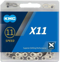 KMC Lant KMC X11R Grey 11 viteze, 114 zale (KMC-BX11RGY14)