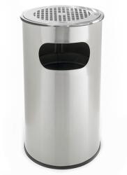 Horecano G-Пепелник 30L ХРОМ с решетка Ø29.5xh60.5cm (11252-001) (018539)
