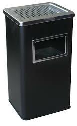 Horecano G-Пепелник правоъгълен ЧЕРЕН 24x30xh61cm (11772-002) (018577)