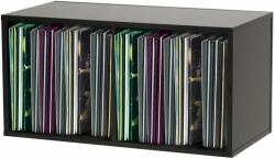 Glorious Record Box 230 Black Bakelit lemez tartó bútor (Fekete)