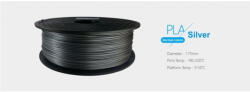 3D FILAMENT 1, 75mm PLA Ezüst /1kg-os tekercs/ (3DFILAMPLA175S) - jatekotthon