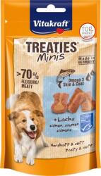 Vitakraft Treaties Minis puha jutifalatkák lazaccal és omega 3 zsírsavakkal kutyáknak 48 g