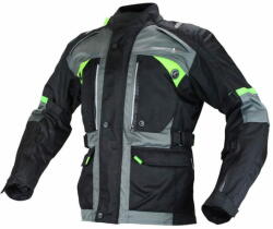  Cappa Racing Férfi moto textil dzseki FIORANO fekete / zöld 4XL