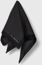 Lauren Ralph Lauren selyem kendő fekete, mintás, 454943675 - fekete Univerzális méret