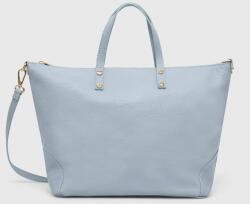Answear Lab bőr táska - kék Univerzális méret - answear - 29 990 Ft
