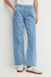 Pepe Jeans farmer LOOSE ST JEANS HW WORKER női, magas derekú, PL204715 - kék 30/32