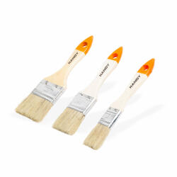 Handy Festőecset szett - fa nyéllel - 3 db ecset / csomag (11206Y) - gardenet