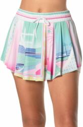 Lucky in Love Női teniszszoknya Lucky in Love Deco in Love High Waist Deco Love Skirt - multicolor
