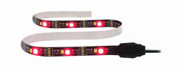 DELTACO SMART HOME SH-LS2MUSB 2 méter, RGB, USB tápellátású, csak bluetooth LED-szalag (SH-LS2MUSB) - bbmarket
