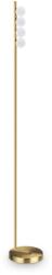 Ideal Lux Lampadar Ping Pong 328324, H: 155 cm, 12W LED, metal alamă (328324)