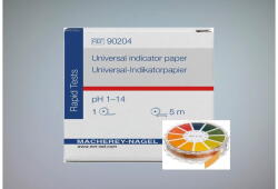  pH 1-14 Univerzális tesztpapír 5 m-es tekercsben (színkóddal) 1 db (SUN767)
