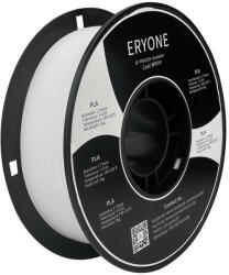 ERYONE Standard PLA hidegfehér (cool white) 3D nyomtató Filament 1.75mm, 1kg/tekercs