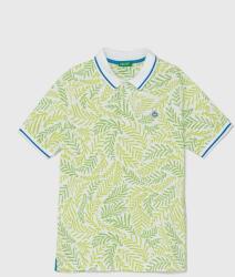 Benetton gyerek pamut póló zöld, mintás - zöld 140 - answear - 10 990 Ft