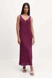 Max Mara ruha lila, maxi, harang alakú, 2415321013600 - lila L