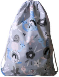  Ovis tornazsák - szürke - alapon Csiga - biga mintás