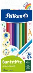 Herlitz Színes ceruza / 12 szín hatszögletű