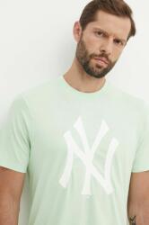 47 brand pamut póló MLB New York Yankees zöld, nyomott mintás, BB017TEMIME617763B0 - zöld XS