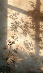 Takoy Függöny panel, fotós háttér 160x265 cm virágok napnyugtakor