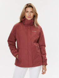 Columbia Outdoor kabát Bugaboo II Fleece Interchange Jacket Piros Regular Fit (Bugaboo II Fleece Interchange Jacket)