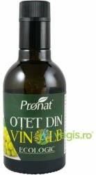 PRONAT Otet din Vin Alb 12% Aciditate Ecologic/Bio 250ml