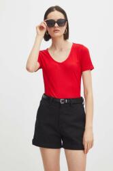 Medicine t-shirt női, piros - piros S - answear - 4 990 Ft
