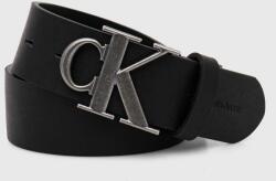 Calvin Klein Jeans bőr öv fekete, női, K50K512067 - fekete 115