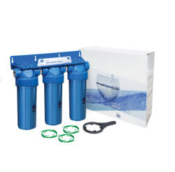 Aquafilter Sistem de filtrare Triplex 10 in 3 etape Aquafilter FHPRNxx-B-TRIPLE - alsoinvest - 219,00 RON