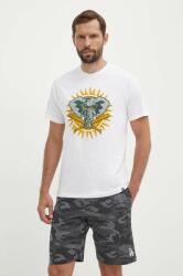 47 brand pamut póló MLB Oakland Athletics fehér, férfi, nyomott mintás, BC018TEMECH615133WW - fehér S