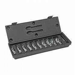 Euroboor Боркорони Ø 14, 18, 22 и 26 hss, комплект 10+2, hss. kit/10s-m2 (hss.kit/10s-m2)
