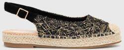 Answear Lab espadrilles fekete - fekete Női 38 - answear - 7 690 Ft