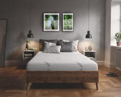 Somnart Saltea cu spuma poliuretanica Somnomed Antiacaria 160x200, inaltime 20 cm, pentru alergici, husa detasabila si lavabila cu tratament antiacarian, fermitate medie (SAL.ANT.ACAR.160X200X20) Saltea
