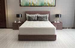 Somnart Saltea cu memorie si arcuri Silver Evolution Pocket Spring, Horeca, 90x200, inaltime 30 cm, husa cu ioni de argint, fermitate ridicata (SAL.EVOLUTION.090X200X30) Saltea