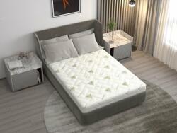 Somnart Saltea cu spuma poliuretanica Somnart FermiMax Aloe Vera 180x200, inaltime 15 cm, anatomica, husa lavabila si detasabila cu fermoar, fermitate ridicata (SALT.FERMIMAX.180.200.AV) Saltea