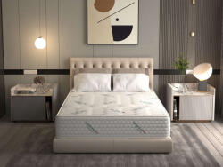 Somnart Saltea cu arcuri Pocket HypoallergenicMed Safe Relax HoReCa 140x200, inaltime 25 cm, ortopedica, husa tratament antialergic, fermitate mediu-tare (SAL.PKT.HYPO.140X200X25) Saltea