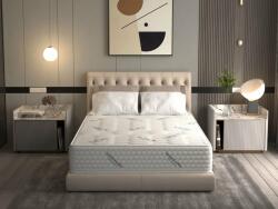 Somnart Saltea cu arcuri Pocket HypoallergenicMed Safe Relax HoReCa 180x200, A naltime 25 cm, ortopedica, husa tratament antialergic, fermitate mediu-tare (SAL.PKT.HYPO.180X200X25) Saltea