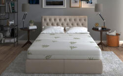 Somnart Saltea cu memorie Somnart XXL Memory Plus 140x200, inaltime 25 cm, pentru persoane supraponderale, husa Aloe Vera detasabila, rulata, fermitate mare (SAL.XXL.MMY.AV.140X200X25) Saltea
