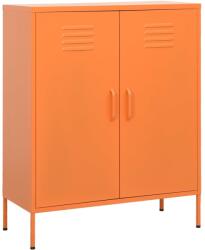 vidaXL Dulap de depozitare, portocaliu, 80x35x101, 5 cm, oțel (336165) - maryon Dulap arhivare