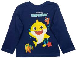 EPlus Тениска за момче с дълги ръкави - Baby Shark синя Размер - деца: 116