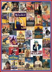 EUROGRAPHICS - Puzzle World War I and II Vintage Posters - 1 000 piese