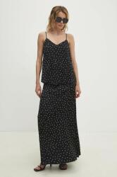 Answear. LAB szoknya fekete, maxi, harang alakú - fekete S - answear - 15 990 Ft