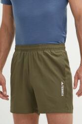 adidas TERREX kültéri rövidnadrág Multi zöld, IP6865 - zöld L
