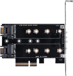  SST-ECM27 Belső M. 2 port bővítő PCIe kártya (SST-ECM27)