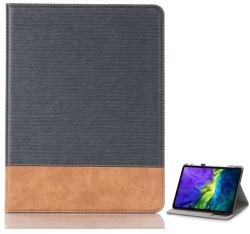 Gigapack Apple IPAD Pro 12.9 (2020) tok álló (aktív Flip, oldalra nyíló, textil minta) fekete (GP-96545)