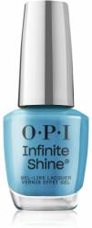 OPI Infinite Shine Silk körömlakk géles hatással Never Leavin' Blue 15 ml