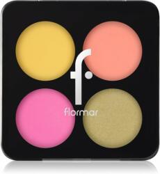 Flormar Color Eyeshadow Palette szemhéjfesték paletta árnyalat 005 Summer Breeze 6 g