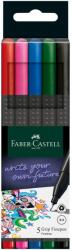 Faber-Castell Faber-Castell Grip Basic filctoll, 0.4 mm, 5 db/szett (FC151604)